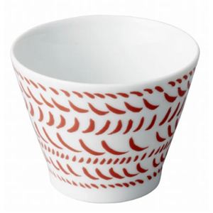 グラフィックス ブラッシュカップ レッド（赤） 5個セット - 拡大画像