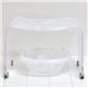 リス 風呂椅子 バスチェアー Sサイズ フィルロ フラワー ブラック - 縮小画像3