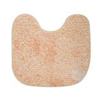 ヨコヅナ（旧：横綱工業） トイレマット 足元マット キャンディフロス オレンジ 約55×60cm