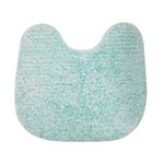 ヨコヅナ（旧：横綱工業） トイレマット 足元マット キャンディフロス ブルー 約55×60cm