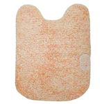 ヨコヅナ（旧：横綱工業） トイレマット 足元マット キャンディフロス ロング オレンジ 約80x60cm