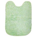 ヨコヅナ（旧：横綱工業） トイレマット 足元マット キャンディフロス ロング グリーン 約80x60cm