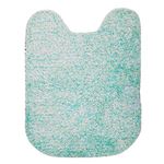 ヨコヅナ（旧：横綱工業） トイレマット 足元マット キャンディフロス ロング ブルー 約80x60cm
