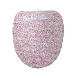 ヨコヅナ(旧:横綱工業) トイレフタカバー キャンディフロス 洗浄便座用 ピンク 商品画像