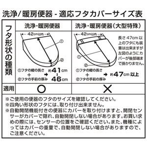 ヨコヅナ(旧:横綱工業) トイレフタカバー キャンディフロス 洗浄便座用 ピンク 商品写真2