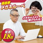 高倍率メガネタイプ拡大鏡