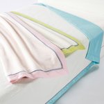 ★《アウトレット》★エアコンいらずの夏の快適ケット☆タオルケット（ピンク）/ひんやりクールタッチ【西川産業】