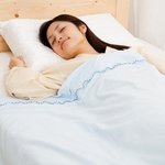 メープルクールNEW使用♪ツータッチケット（ブルー）/タオルケット/ひんやりクール【西川産業】