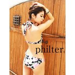 philterローズ柄花柄ワイヤービキニ