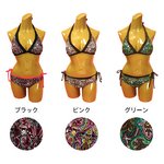 【shawnee】ショーニー☆ペイズリー柄ビキニ☆Wパッド♪重ね着パンツ♪