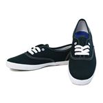 KEDS（ケッズ） チャンピオン オックスフォード レディース 05.ブラック×ホワイト[US7.5（24.5cm）]