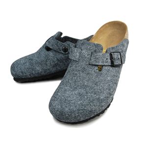 BIRKENSTOCK（ビルケンシュトック） ボストン [フェルト] グレー レディース＆メンズ （普通幅タイプ） 41（約26.5cm）