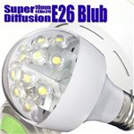 ドーム型配列大型拡散LED電球 省エネ 長寿命 20灯LED電球/口金E26 1点