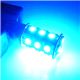12V車用 高輝度SMD-LED採用 18連LEDシングル球 1156 各色（白・青） 白／1156 1点 - 縮小画像2