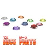 キラッ ワンポイントに最適 アクリルラインストーン5mm 200入り グリーン （1袋200入り）