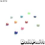 ABS樹脂 パール半球3mm 全10色 1袋1000入り ブルー