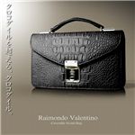 RaimondoValentino の新シリーズ 新クロコ型押しミニセカンド 各色 ブラック