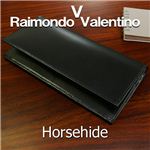 上品デザイン革のダイヤモンド 高級RaimondoValentino馬革使用 長財布 1点