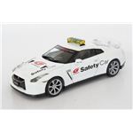 エブロ 1／43 ニッサン GT-R SGT セーフティカー ホワイト