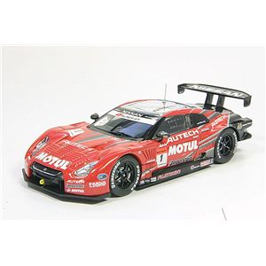 エブロ 1／43 モチュールオーテック GT-R スーパーGT500 '09 第3戦 Fuji優勝車