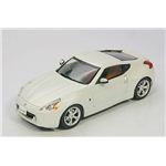 エブロ 1／43 ニッサン フェアレディZ 2008 ホワイト