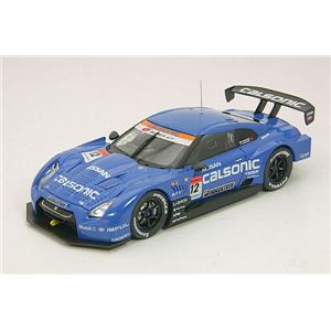 エブロ 1／43 カルソニックインパル GT-R ローダウンフォースFuji300km GT500 2008 #12