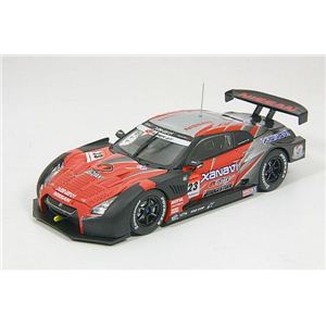 エブロ 1／43 ザナヴィ GT-R ローダウンフォース テストカー スーパーGT '08