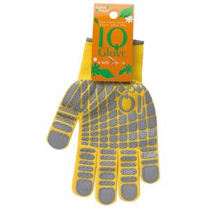 【ガーデニンググローブ】GreenFinger IQグローブ 1双入 × 10組セット 2227 イエロー フリーサイズ