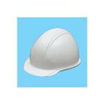 ヒサシ付ヘルメット ホワイト【使用区分】飛来落下物用・墜落時保護用・電気用 【5個セット】 BS-1P