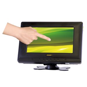 エーディテクノ 7型ワイド超音波式タッチパネル液晶モニター/ブラック CL7659NT