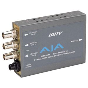 AJA Video Systems オーディオエンベ/ディスエンベデッダ 分配機能付 HD10AMA