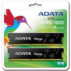 A-DATA 240pin Unbuffered DIMM DDR3-1600(PC3-12800)8GB(4GBx2)CL9-9-9-24 AX3U1600GC4G9-2G
