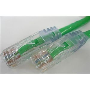 エイム電子 CAT6ケーブル 両端RJ45 単線 ストレート結線 25m (緑) C6S-SO-GN-25