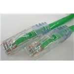 エイム電子 CAT6ケーブル 両端RJ45 単線 ストレート結線 60m (緑) C6S-SO-GN-60