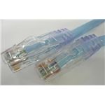 エイム電子 CAT6ケーブル 両端RJ45 単線 ストレート結線 80m (ライトブルー) C6S-SO-LB-80
