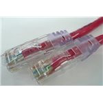 エイム電子 CAT6ケーブル 両端RJ45 単線 ストレート結線 30m (赤) C6S-SO-RD-30