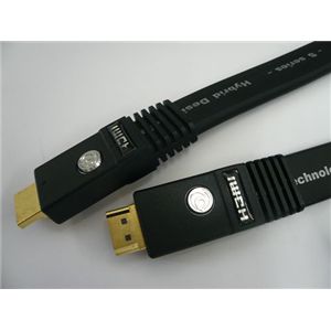 エイム電子 HDMIフラットケーブル 純銀コーティング Ver1.3対応 15m AVC-FLS15