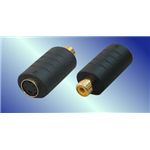 アクロス S端子変換アダプタ S端子メス-RCAピンメス AVC-181