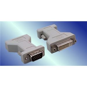 アクロス DVI変換アダプタDVI-I-ミニDsub15Pオス ADV774