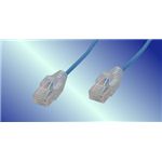 アクロス スリム カテゴリ5e LANケーブル(ストレート/1m/ブルー) ALT01SBL