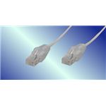 アクロス スリム カテゴリ5e LANケーブル(ストレート/1m/アイボリー) ALT01SI