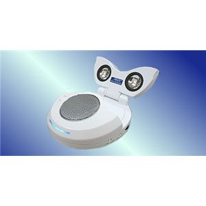 アクロス 2.1chマルティメディアスピーカー ホワイト ACアダプタ電源供給 AV-SPAC