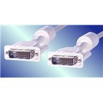 アクロス DVIケーブル 5m デュアルリンク対応 アイボリー ADV787