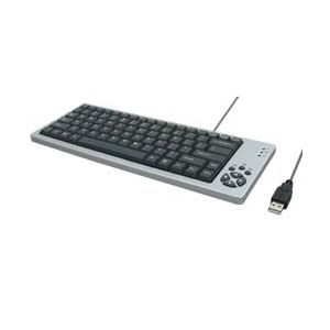 アクロス USBミニキーボード(日本語89キー、Windows対応、キーピッチ16mm) ASB-KYMK