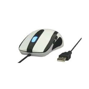 アクロス USBオプティカルマウス(ホワイト) AMS-9