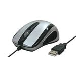 アクロス USBオプティカルマウス(シルバー) AMS-8