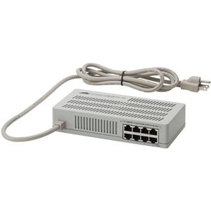 アライドテレシス CentreCOM FS708TPL-PS (10/100BASE-TXx8(PoE-OUTx8)) 0328R