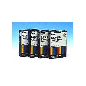 アルプス電気 インクカセット メタリック・シルバー MDC-METS