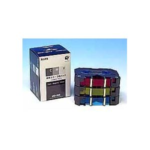 アルプス電気 紙用インク カラー3個パック MDC-FLC3