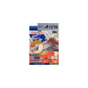 エーワン インクジェットプリンタラベル光沢紙ラベル 下地がかくせる修正タイプA4判 1面 28698